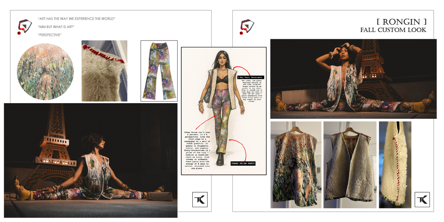 Two-Way Reversible Vest | Fall 2025 Capsule