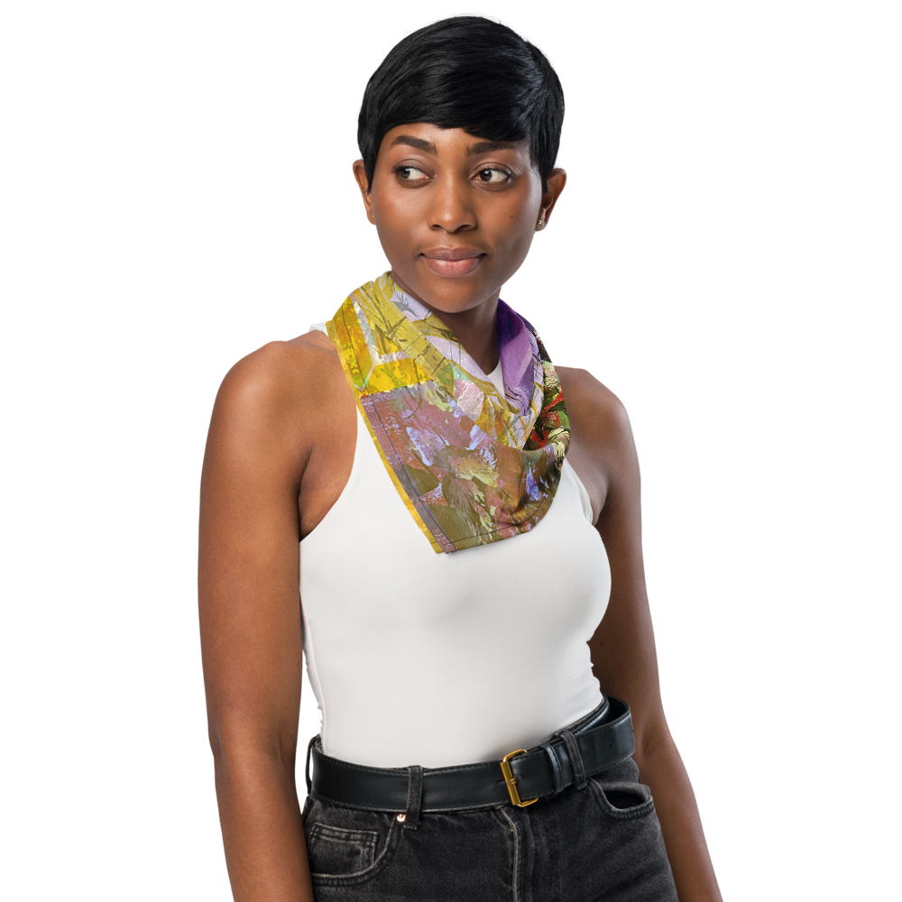 Rongin Bandana | GEAUX TIGERS | Gold + Purple