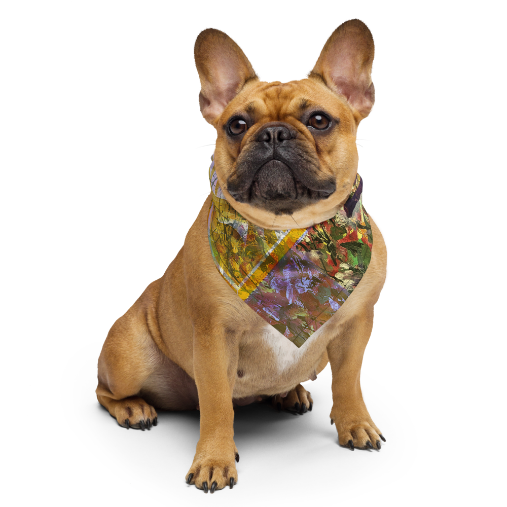 Rongin Bandana | GEAUX TIGERS | Gold + Purple