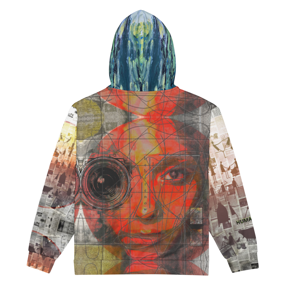 ONE UNI-SEX ZIP HOODIE [BLOODLINE IN HUMANKIND]