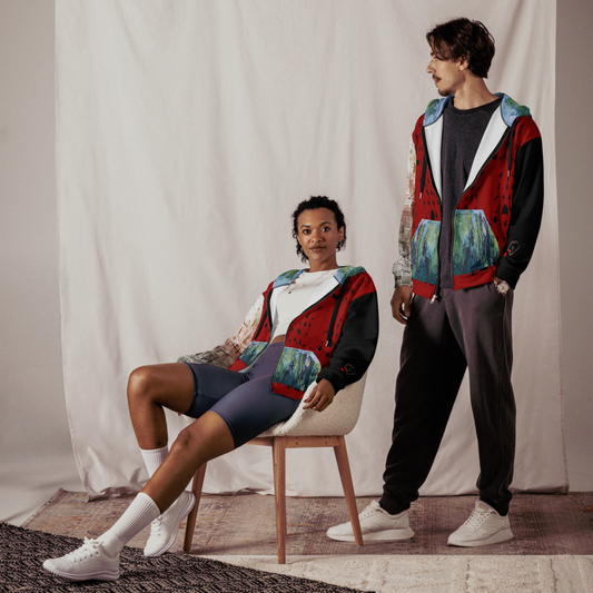 ONE UNI-SEX ZIP HOODIE [BLOODLINE IN HUMANKIND]
